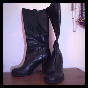 Lucky Brand Black Riding Boots